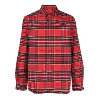 Chemise en flanelle à carreaux