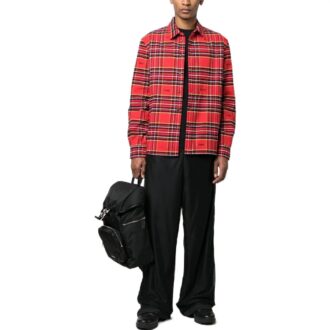 Chemise en flanelle à carreaux