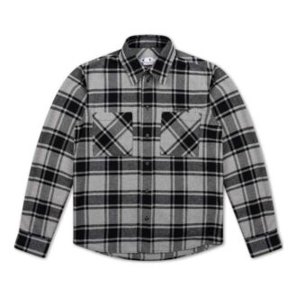 Chemise en flanelle à carreaux fléchés
