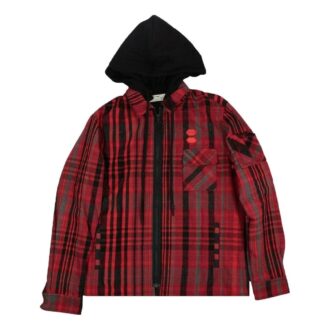 Chemise en flanelle superposée « Rouge »