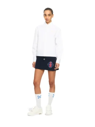 Chemise à manches longues en popeline