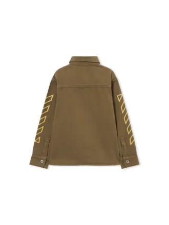 Chemise à manches longues Logo Patch Diagonal
