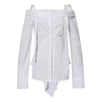 Chemise à manches longues Off-White blanche
