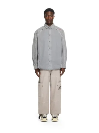 Chemise sportive teinte en pièce