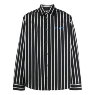 Chemises à manches longues rayées pour homme