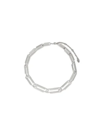 Collier à chaîne Paperclip