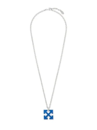 Collier flèche émaillée
