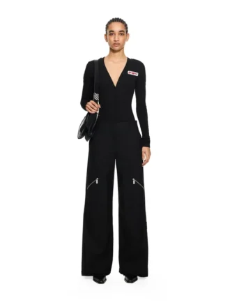 Combinaison boutonnée en jersey épais Combinaison boutonnée en jersey épais
