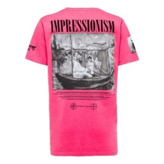 Coton impressionniste à imprimé graphique bateau SS19