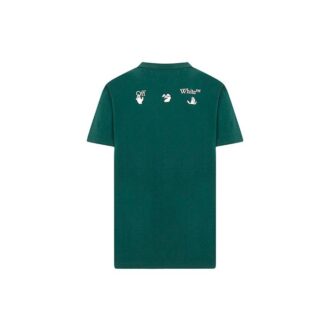 Coton imprimé logo FW20 pour homme, vert