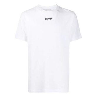 Dos Noir Peinture blanche Shorts Blanc