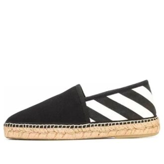 Espadrilles Diagonals « Noir »