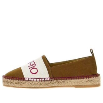 Espadrilles slip-on Off-White Bookish « Brown White »