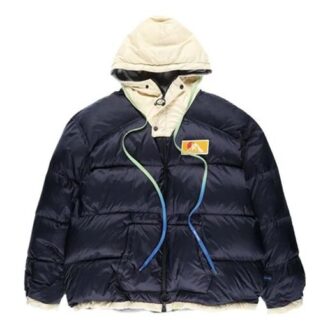 FW19 Veste matelassée zippée Scaffolding Arrow pour homme, bleue