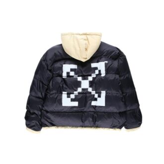 FW19 Veste matelassée zippée Scaffolding Arrow pour homme, bleue