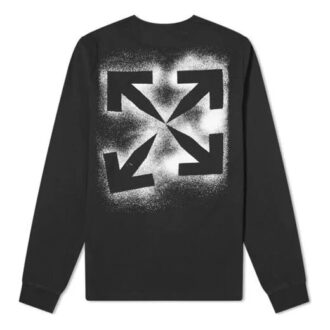 FW20 Arrows à manches longues pour homme, noir