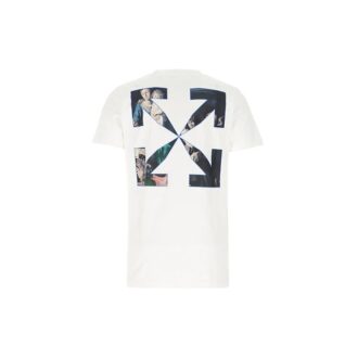 FW20 Caravaggio imprimé pour homme, blanc