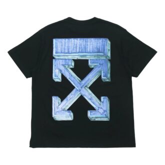 Fw20 Maker Arrows Print T-shirt à manches courtes et col rond