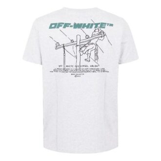 FW20 Trellis Worker Logo imprimé pour homme, gris