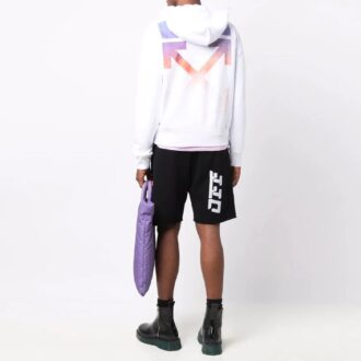 FW21 Motif Arrows Version manches longues Blanc
