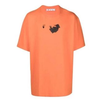 FW21 T-shirt ample à manches courtes avec imprimé flèche Jumbo Marker
