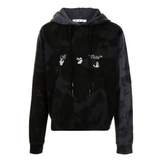 FW21 Tie Dye Motif alphabétique Version Noir