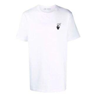 FW21 Version à manches courtes avec imprimé Arrows Blanc