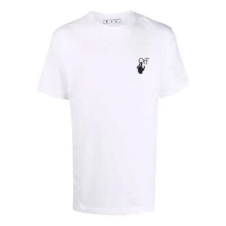 FW21 Version à manches courtes avec imprimé Arrows Blanc