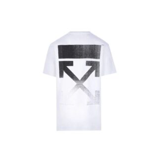 FW21 Version à manches courtes avec imprimé Arrows Blanc