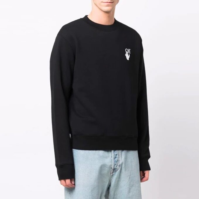 FW21 Version à motif flèche et logo, noir