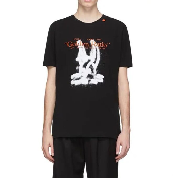 Harry the Bunny C/O Virgil Abloh Hommes Noir Cartoon Slim Noir