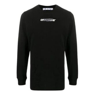 Hauts noirs imprimés à motif logo Off-White pour homme