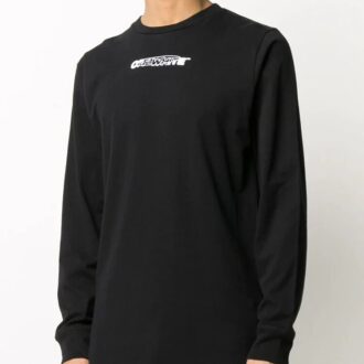 Hauts noirs imprimés à motif logo Off-White pour homme