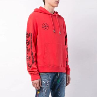 HOMME SS19 Virgil Abloh Diag Stencil Rouge