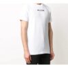 Imprimé au dos, manches courtes, version standard, blanc