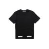 Imprimé carré, col rond, Shorts, unisexe, noir
