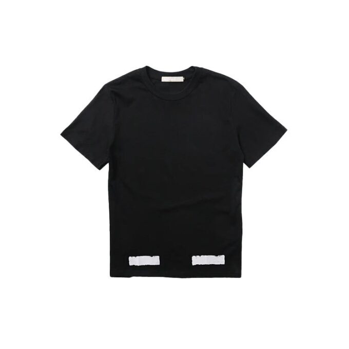 Imprimé carré, col rond, Shorts, unisexe, noir