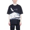 Imprimé « Climbing new Heights » Imprimé Homme Ample Noir