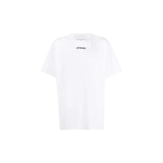 Imprimé flèche au dos, col rond, Shorts, coupe ample, blanc