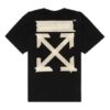 Imprimé flèche bronze Unisexe Noir