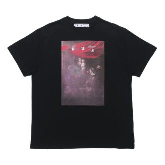 Imprimé flèches, coupe ample, Shorts, noir