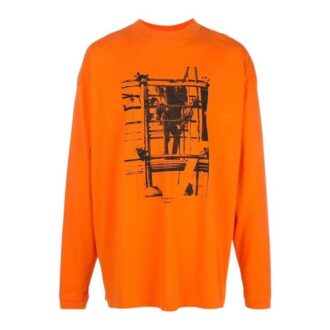 Imprimé logo Arrows, manches longues, orange