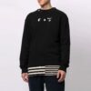 Imprimé logo FW21, coupe ample, noir