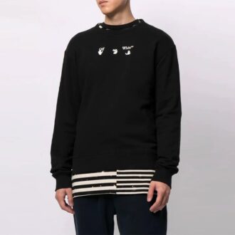 Imprimé logo FW21, coupe ample, noir