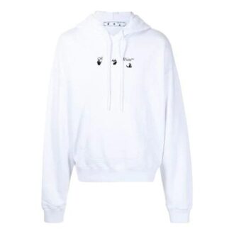 Imprimé logo FW21, manches longues, coupe ample, blanc