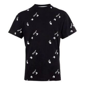 Imprimé logo, shorts, coupe ample, noir