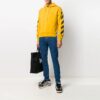 Imprimé à motifs, coupe ample, version standard, jaune