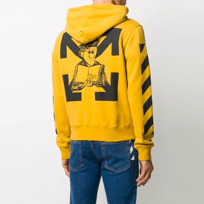 Imprimé à motifs, coupe ample, version standard, jaune
