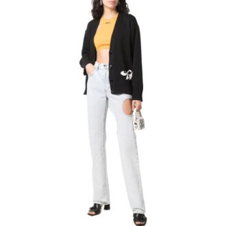 Jean droit Off-White Meteor Cool « Light Blue »