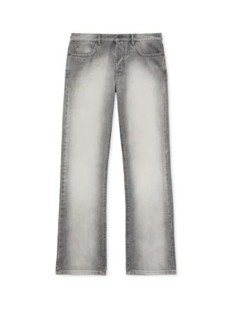 Jean slim décontracté à broderie Diagonal
